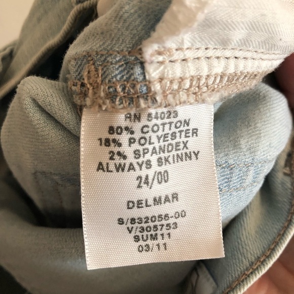 Gap 1969 Delmar Super Skinny Crop Jeans - Picture 8 of 8